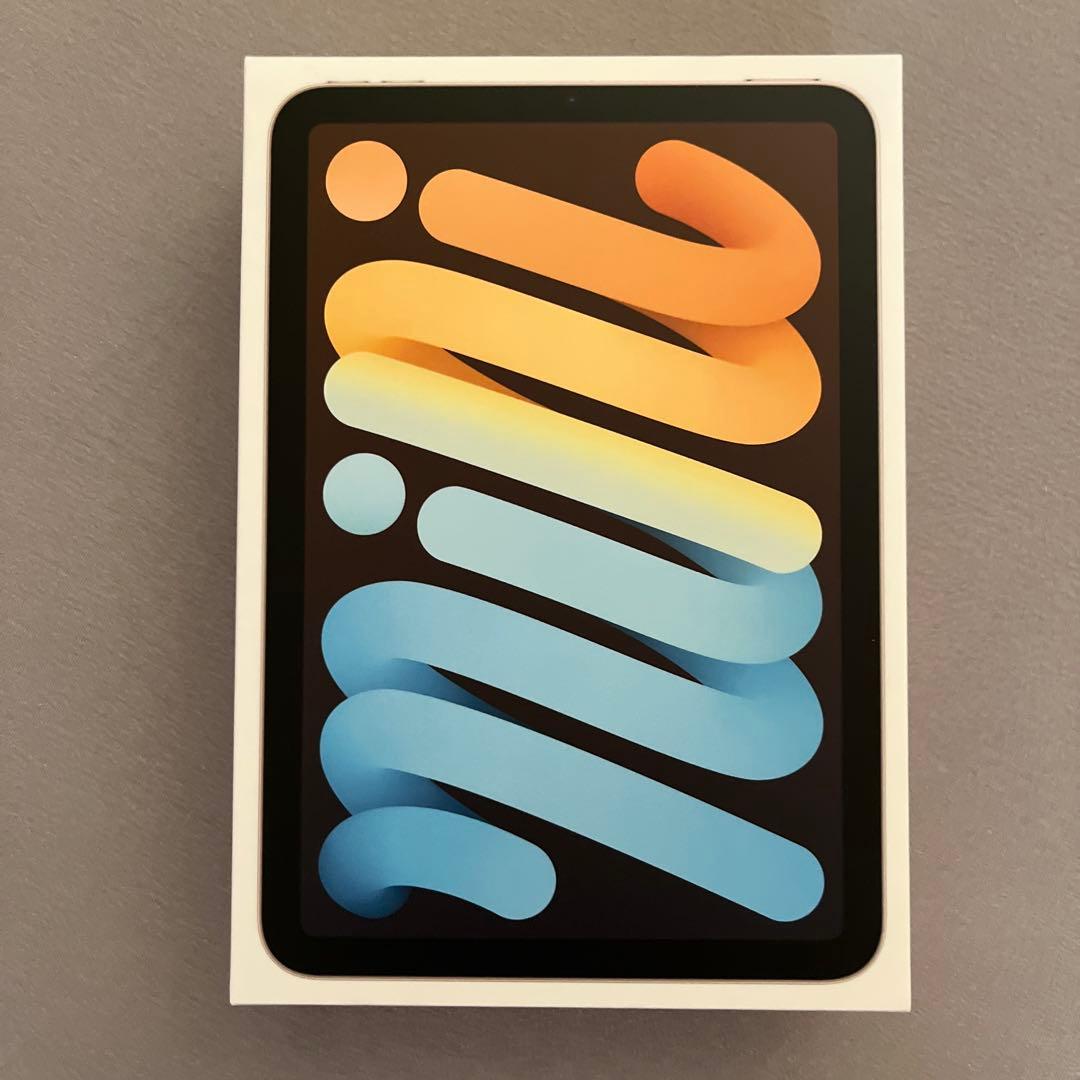 iPad mini6　スターライト　キーボードケース付