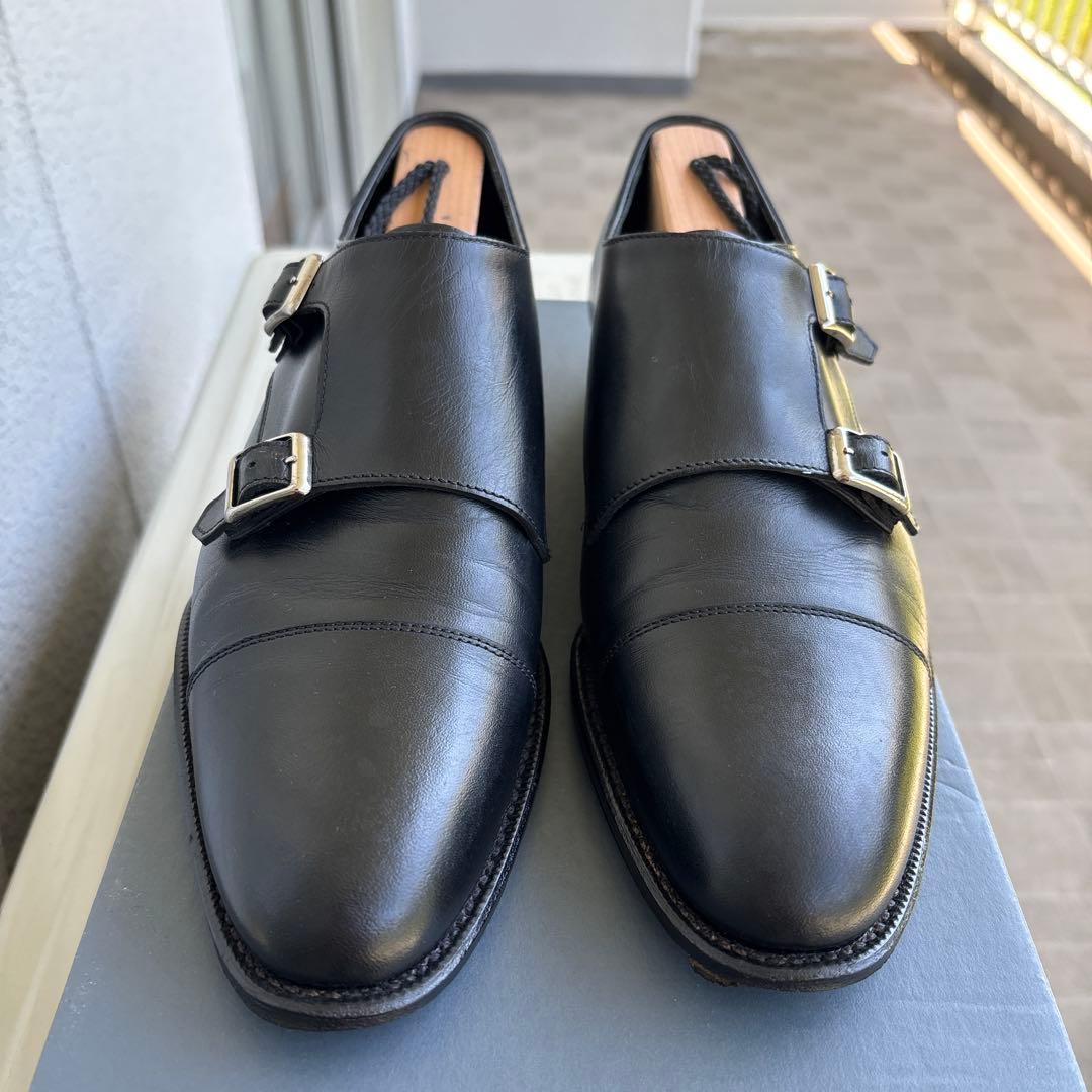 BEAMS Fビームスエフ　ダブルモンクストラップ