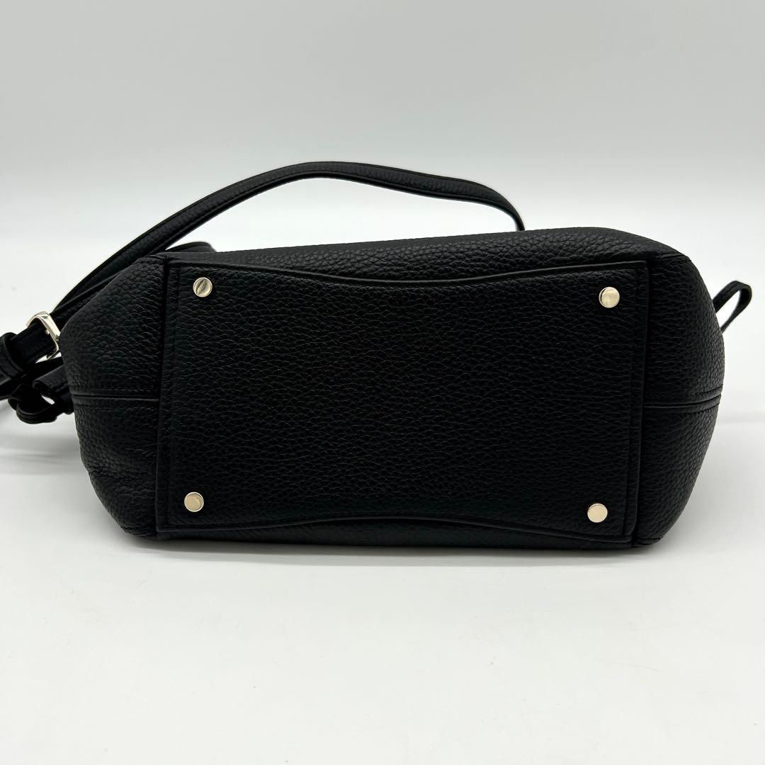 極美品】ケイトスペード ダンプリング 2way ショルダーバッグ 黒 レザー