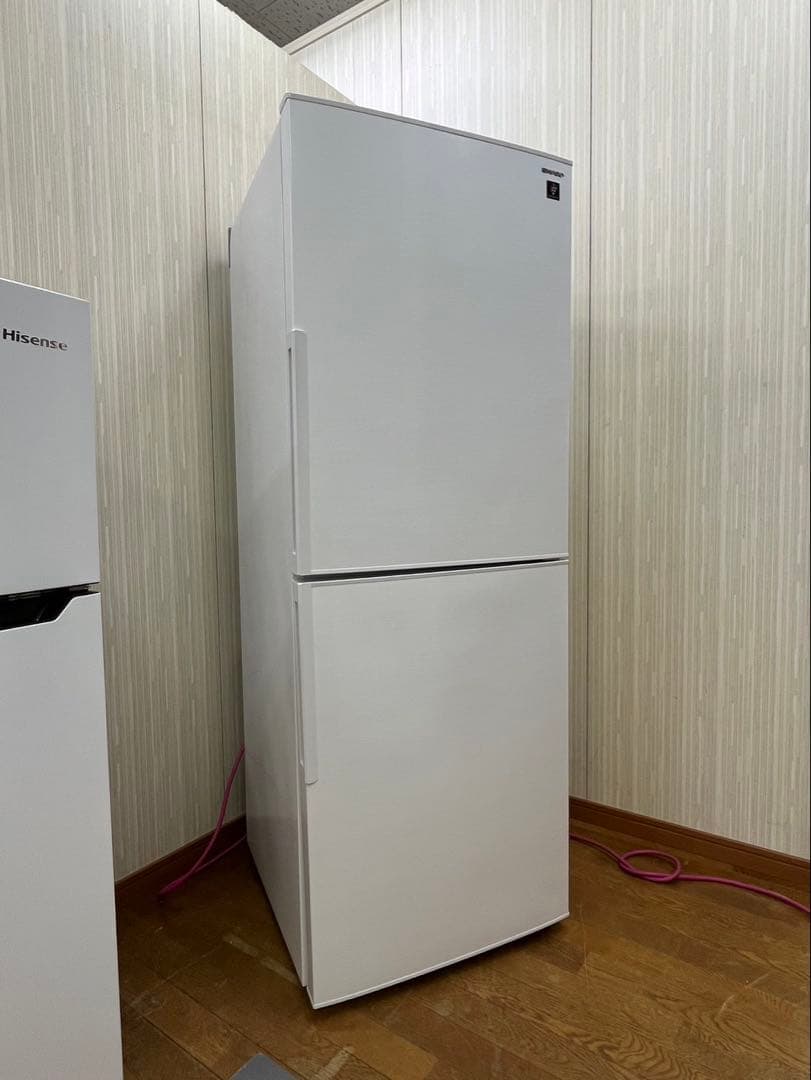 280L 2ドア 右開き SHARP SJ-PD28E-W 2019年