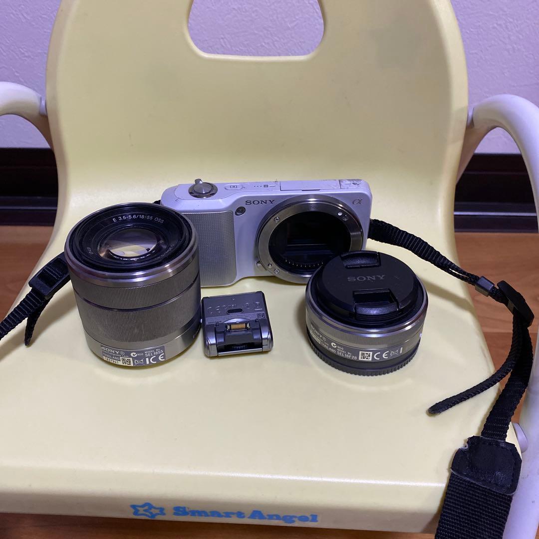 ソニーのミラーレス一眼カメラ、NEX-3ジャンク品