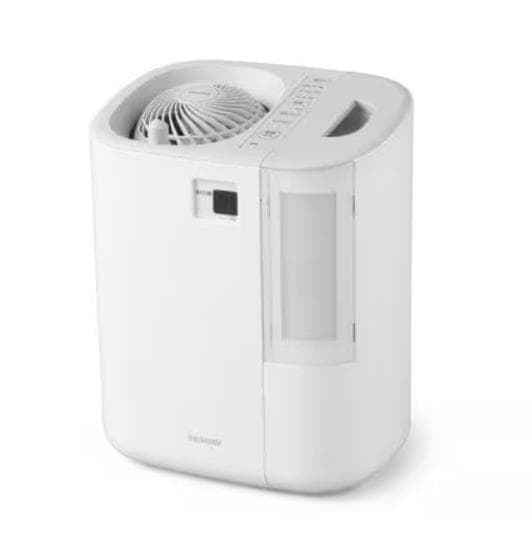 生産終了 サーキュレーター加湿器 HCK-5519 グレー／ホワイト　箱なし