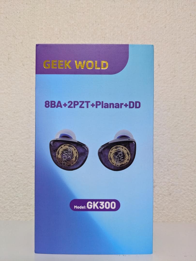 イヤホン GEEK WOLD GK300