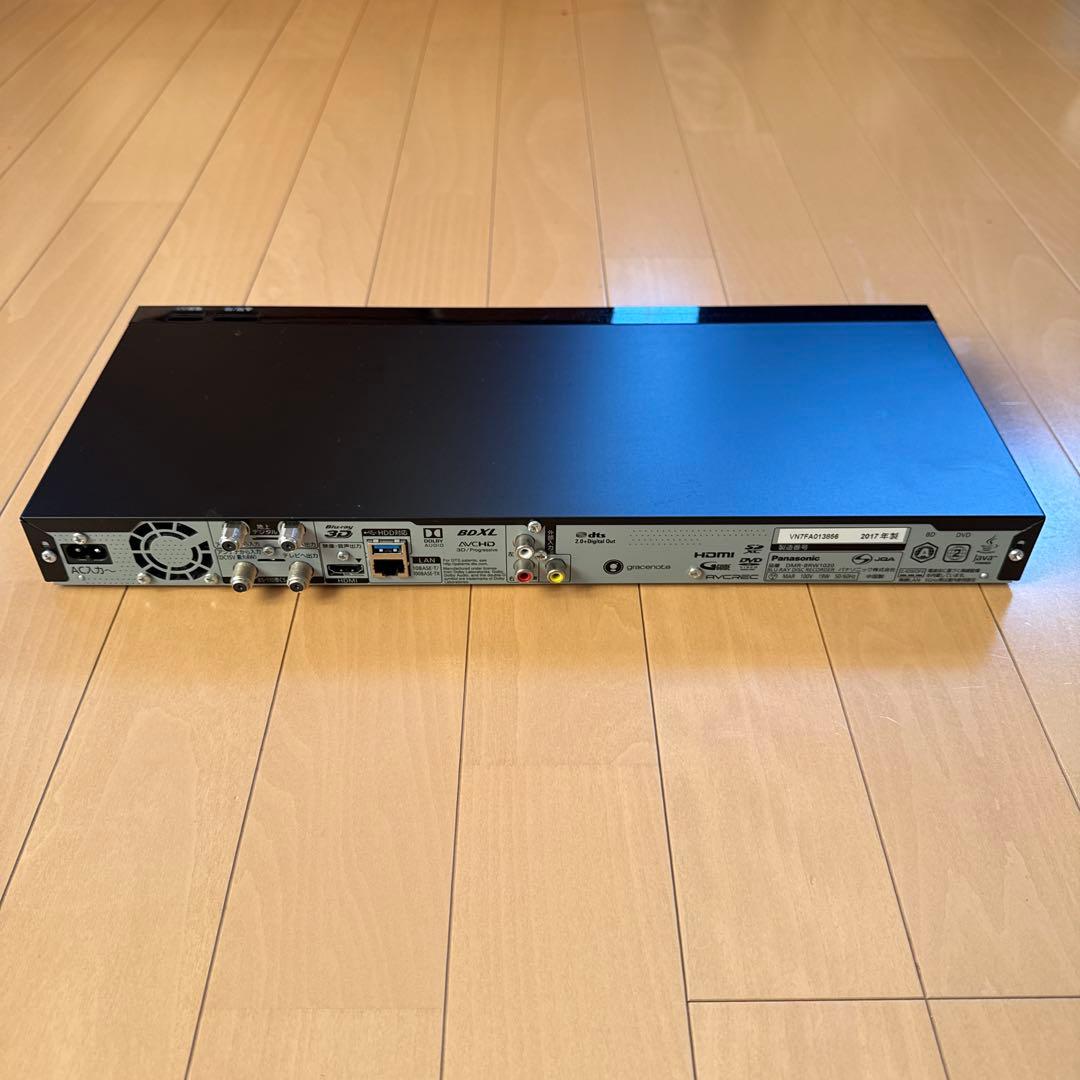 Panasonic DMR-BRW1020 ブルーレイレコーダー 黒