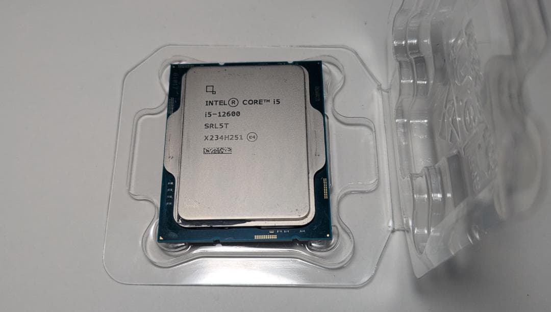 Intel Core i5-12600 CPU LGA 1700（動作確認済）