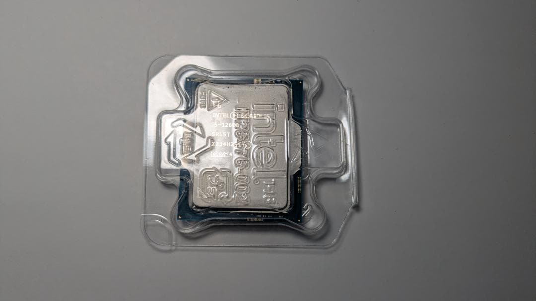 Intel Core i5-12600 CPU LGA 1700（動作確認済）