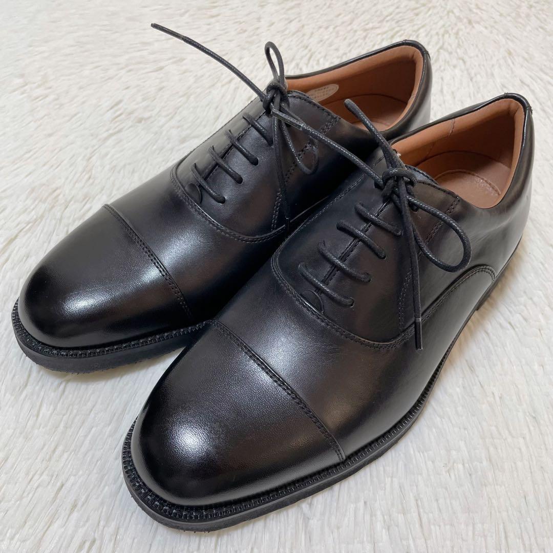 新品未使用品✨ハッシュパピー　本革　ストレートチップ　冠婚葬祭対応　25.5cm