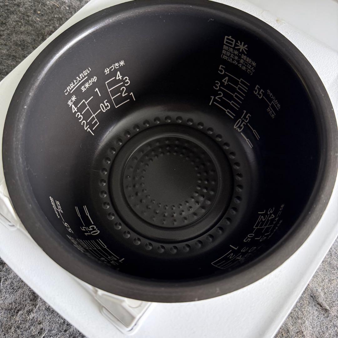 RL31激安早い者勝ち✨ 日立 炊飯器 ホワイト 圧力&スチーム ふっくら御膳