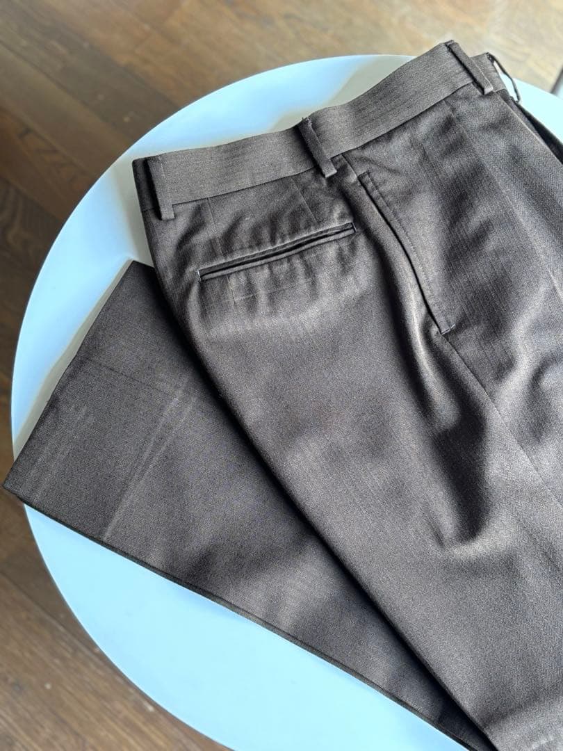 h*r様 NEAT / UNFINISHED WOOL HERRINGBONE