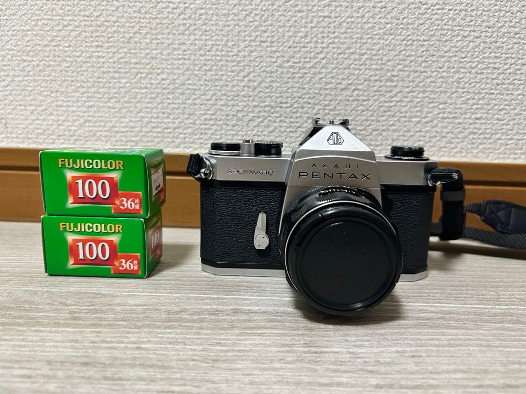 PENTAXSP一眼レフ標準レンズ付きフィルムカメラ　動作確認済み