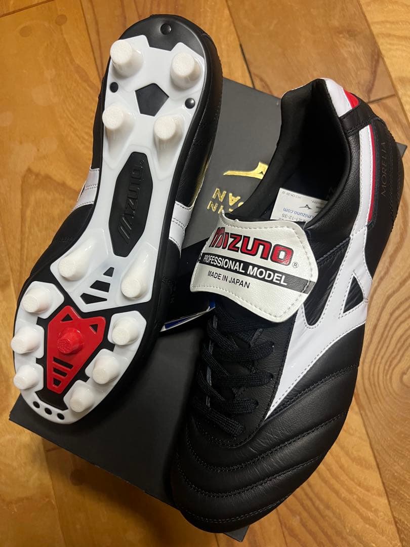 新品　旧番　特価　ミズノ　モレリア 2 JAPAN 折り返タン 26.5cm ①