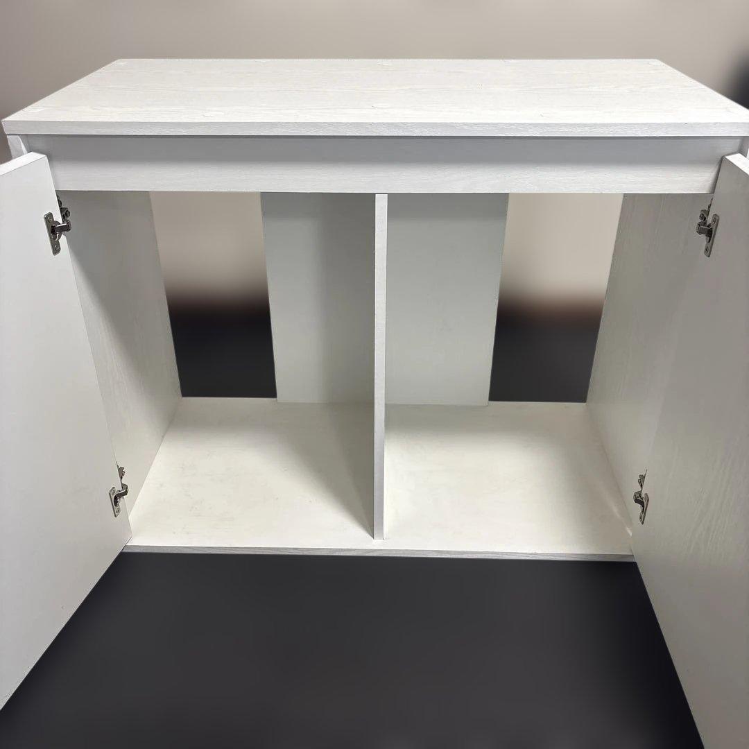 GEX アクアラック ウッド 900WH（ホワイト）