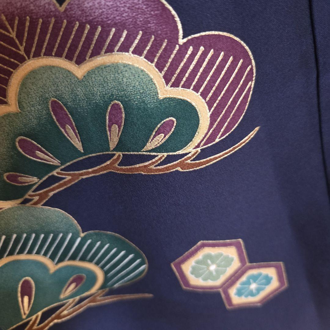 No43. 正絹　男の子お祝い着物　産着　七五三