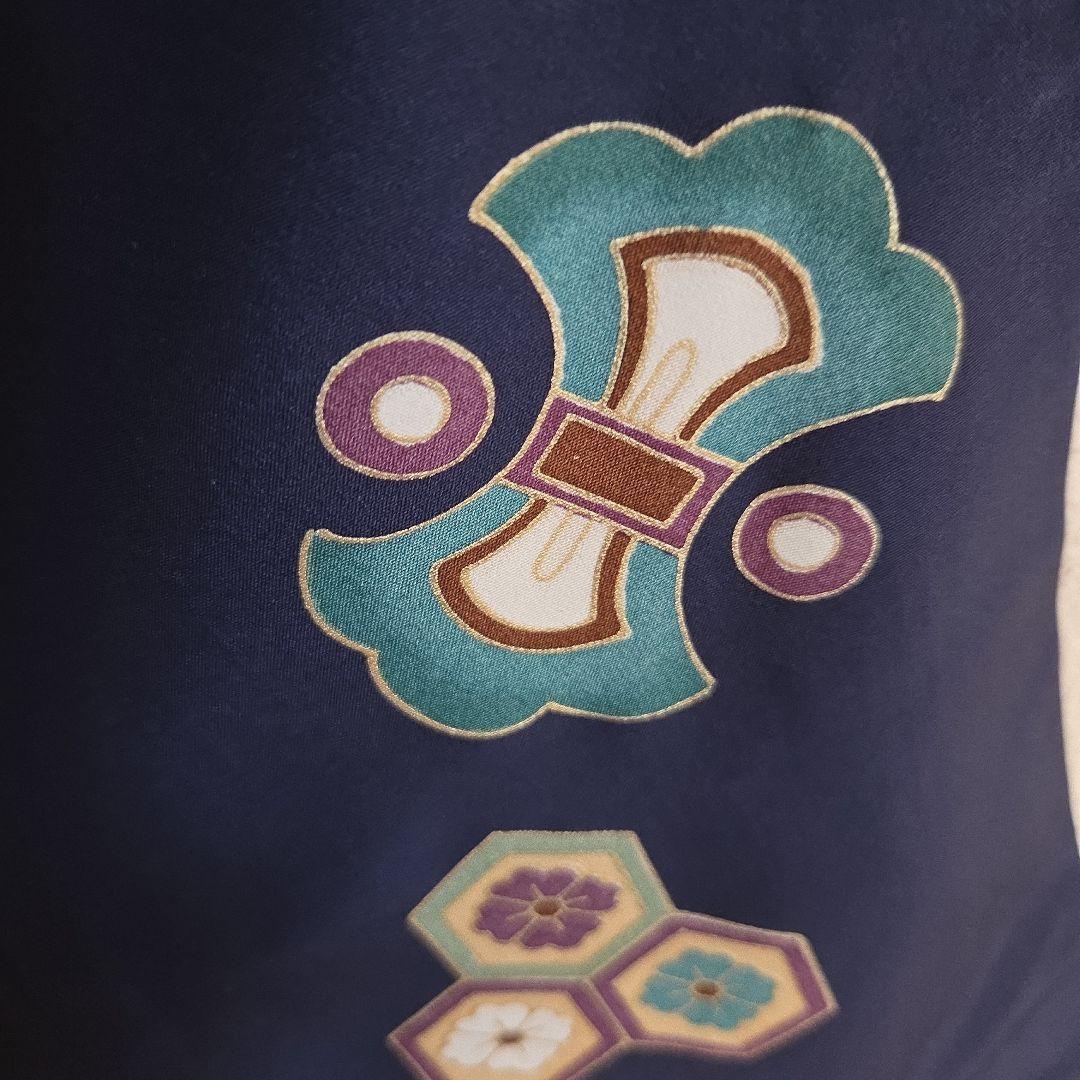 No43. 正絹　男の子お祝い着物　産着　七五三