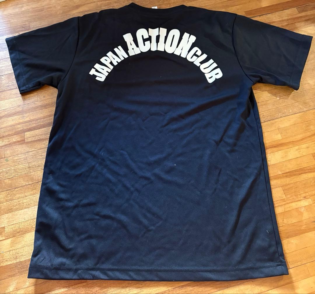 JAC ジャパンアクションクラブ黒Tシャツ Lサイズ