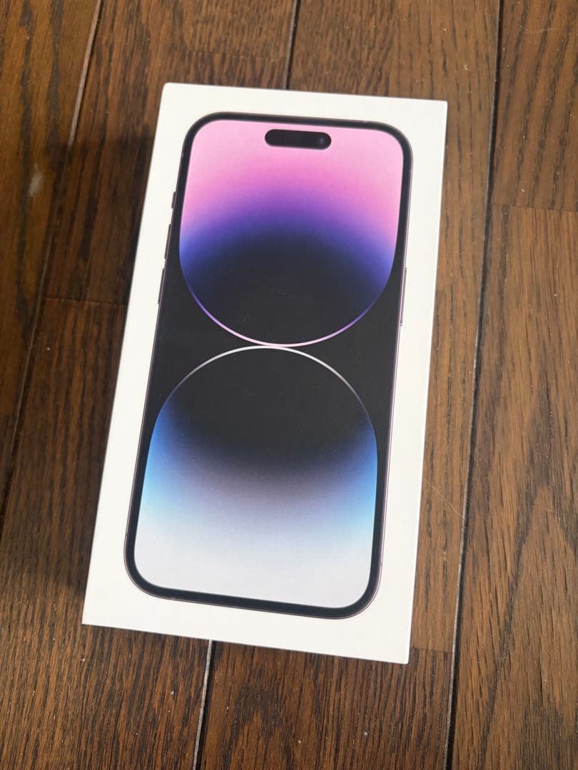 は*め様 iPhone14pro 128GB ディープパープル