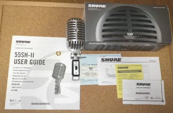 ★美品　SHURE 55SH Series II アイコニック ガイコツマイク