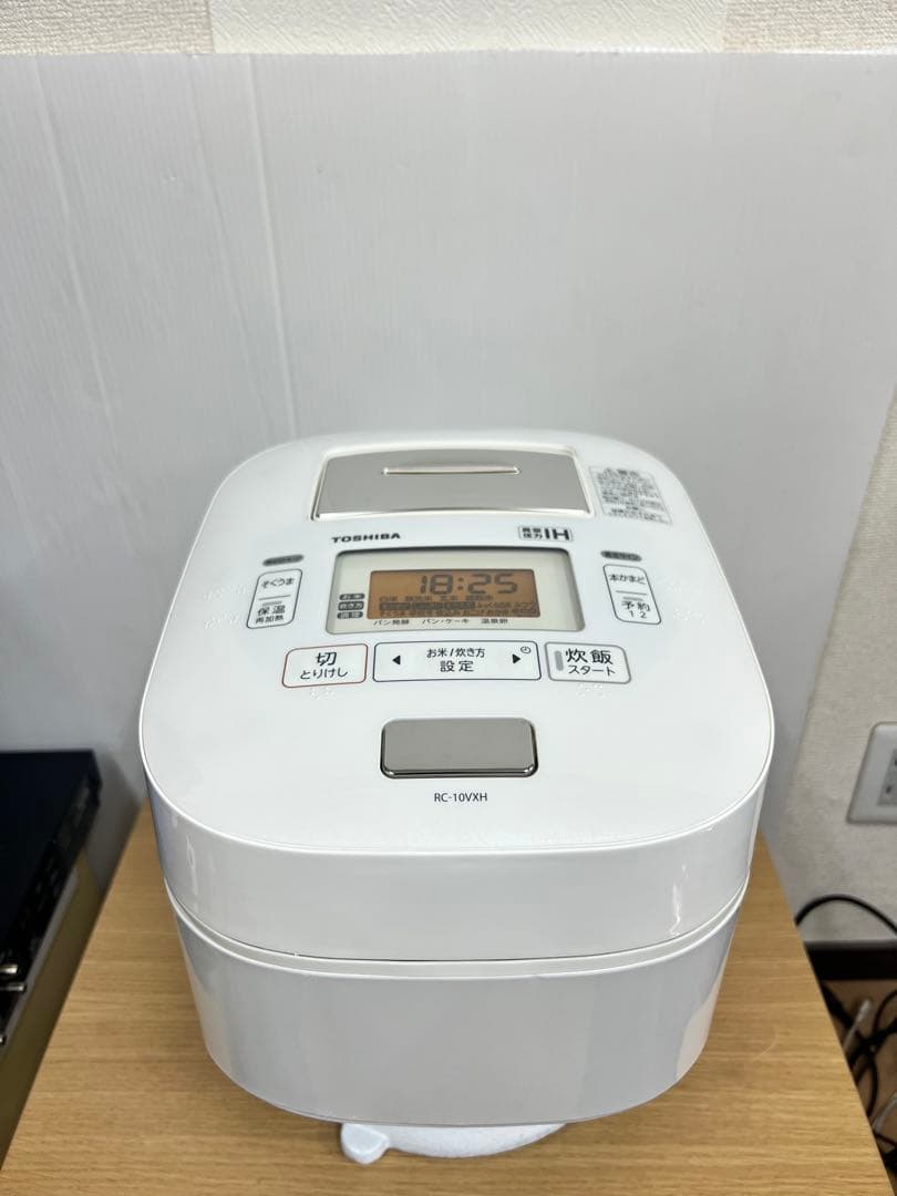 TOSHIBA 真空圧力IH炊飯器 RC-10VXH（5.5合）