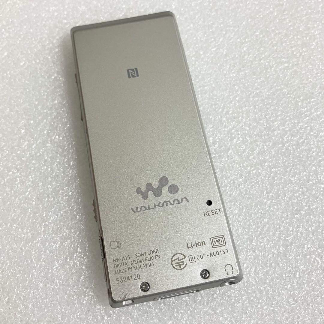 【バッテリー良好】　ソニー　ウォークマン　NW-A16 32GB シルバー