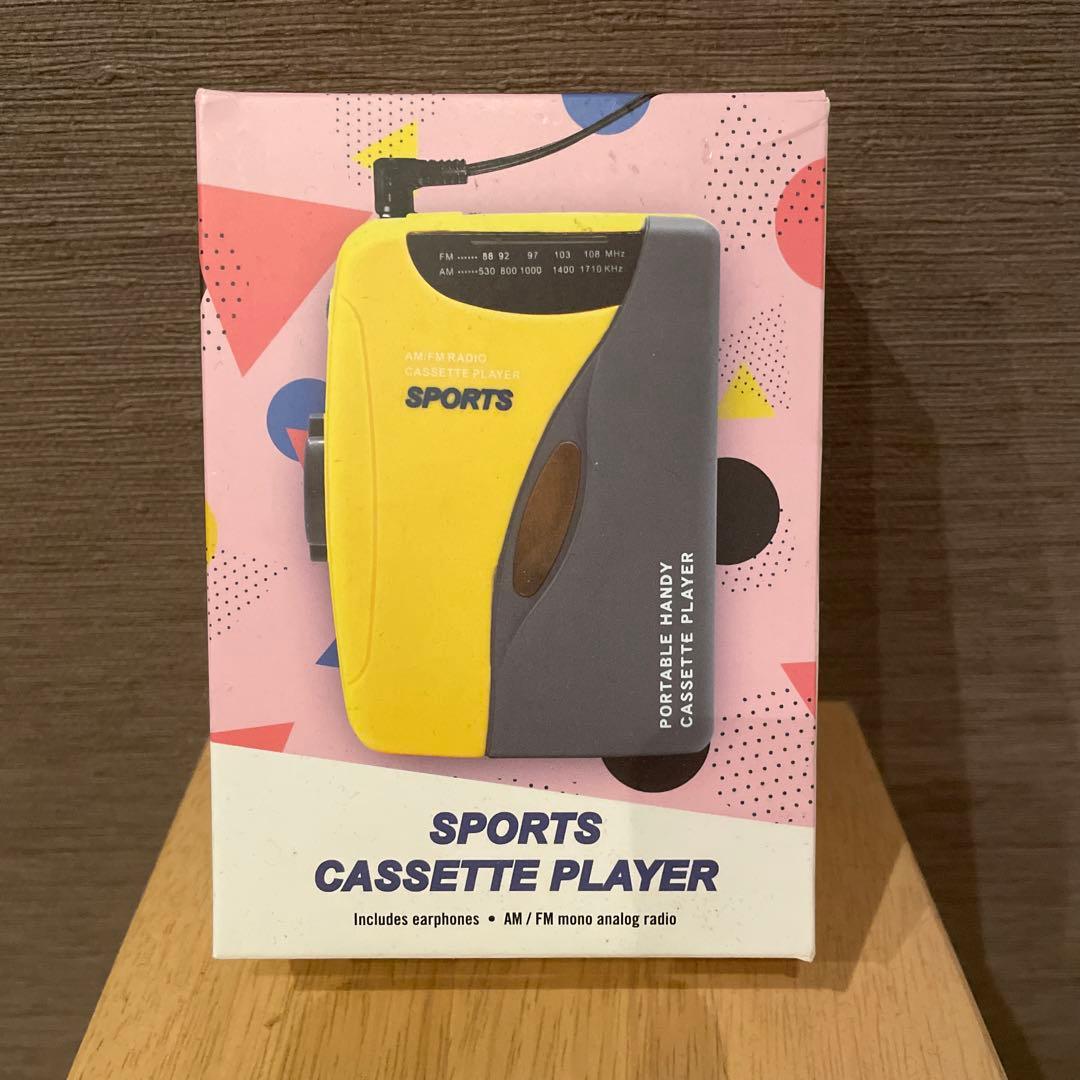 ポータブルカセットプレイヤー