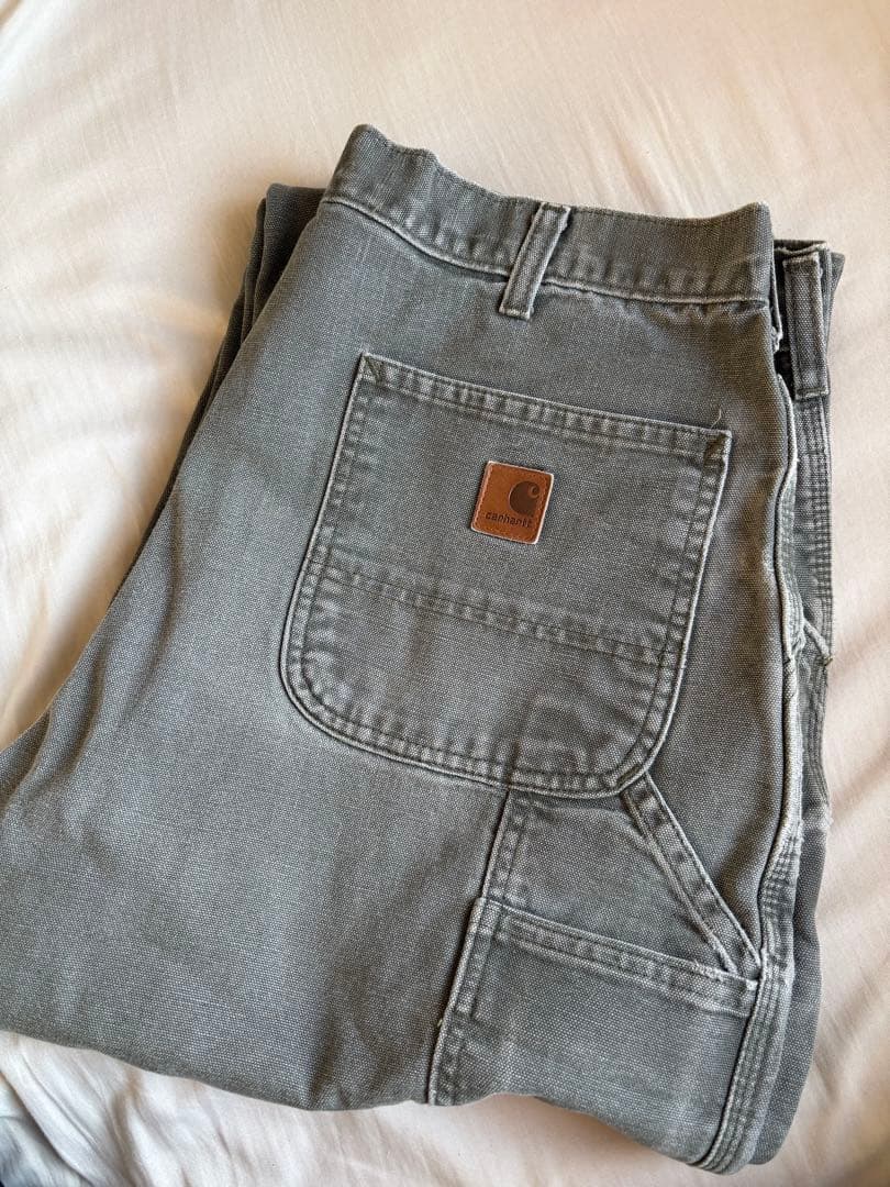 カーハート ダック ワークペインターパンツ USA製 36×34 830
