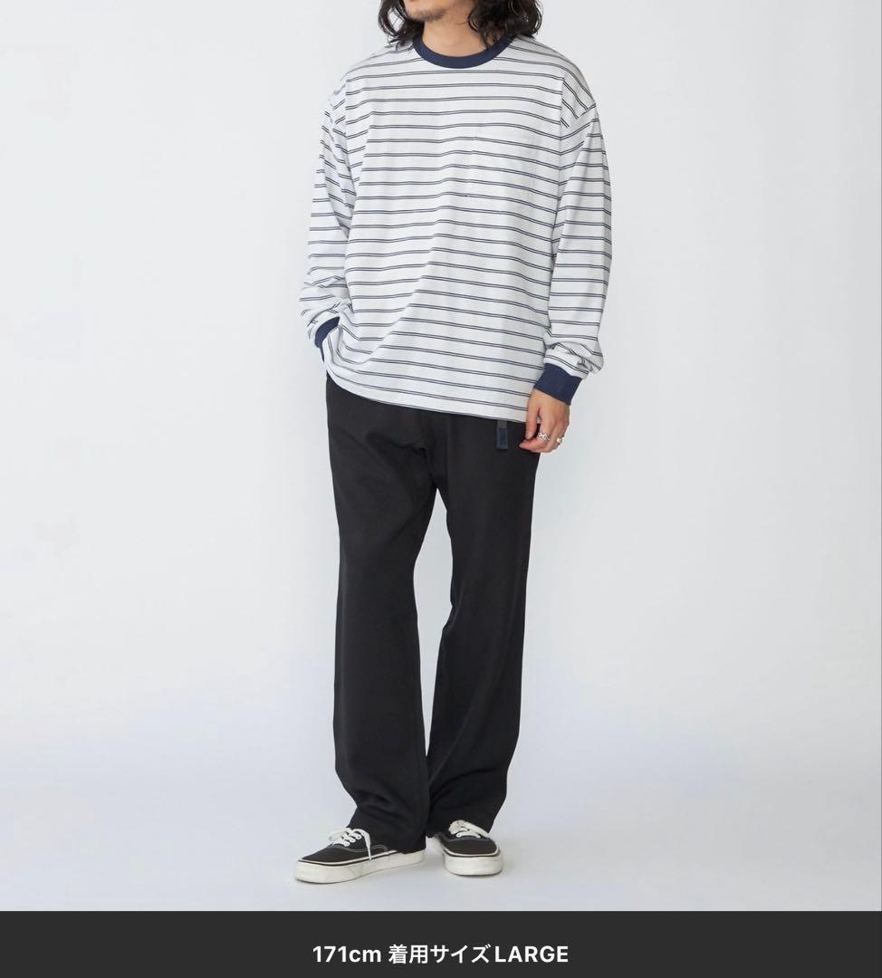 【SHIPS別注】Gramicci ウールライク ストレッチ サージ パンツＬ