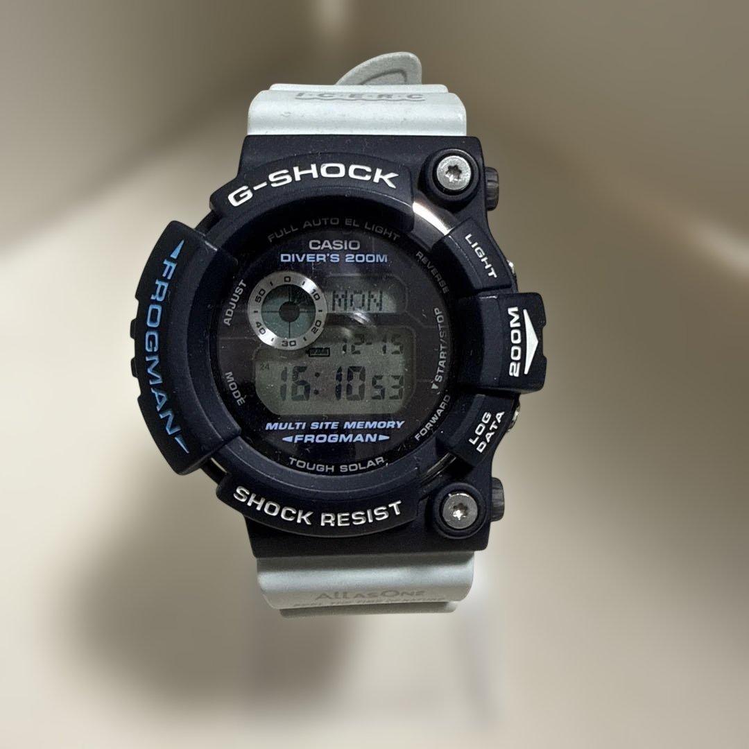 【電池交換済】G-SHOCK FROGMAN GW-205K-2JR