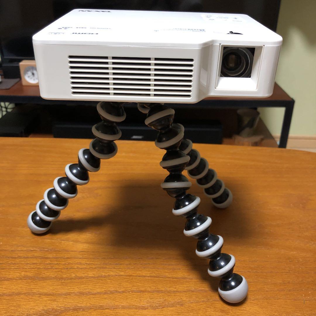 TAXAN 小型LEDプロジェクター 500ルーメン WXGA 800g