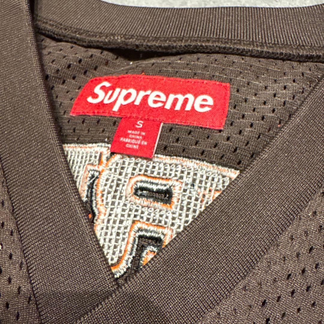 ロ*ダ様 【新品S】Supreme Sequin Football Jersey