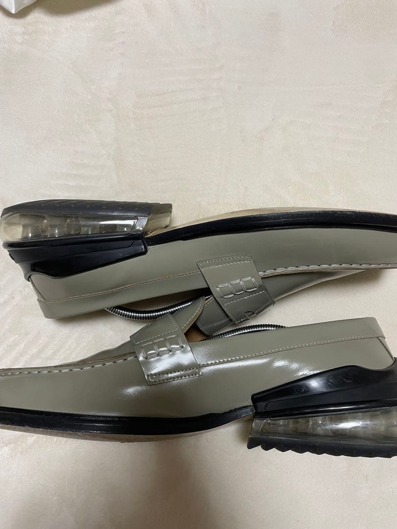 maison Margiela20SSエアバッグローファーグレー