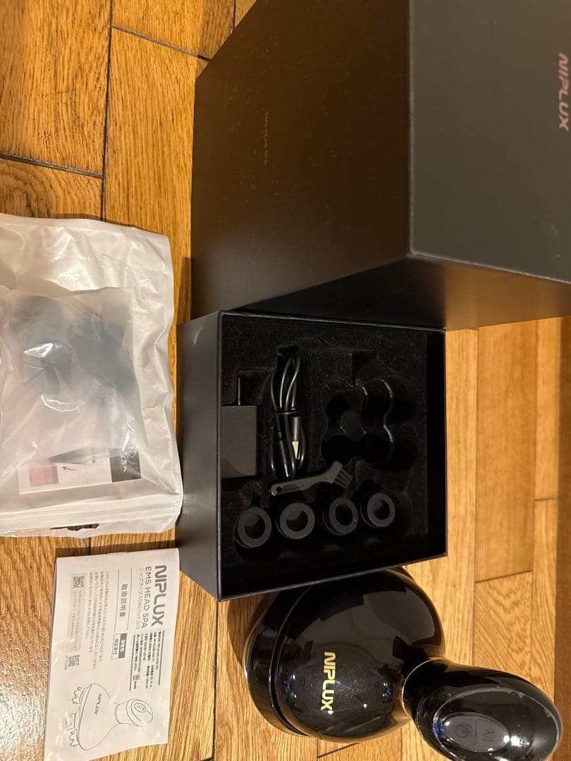 新品 NIPLUX EMS HEAD SPA NP-HS22BK-EMS