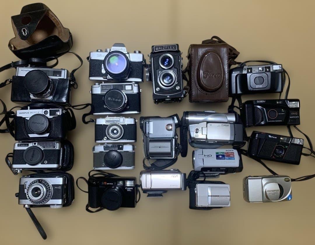 カメラ ビデオカメラ ジャンク品20台まとめ売り