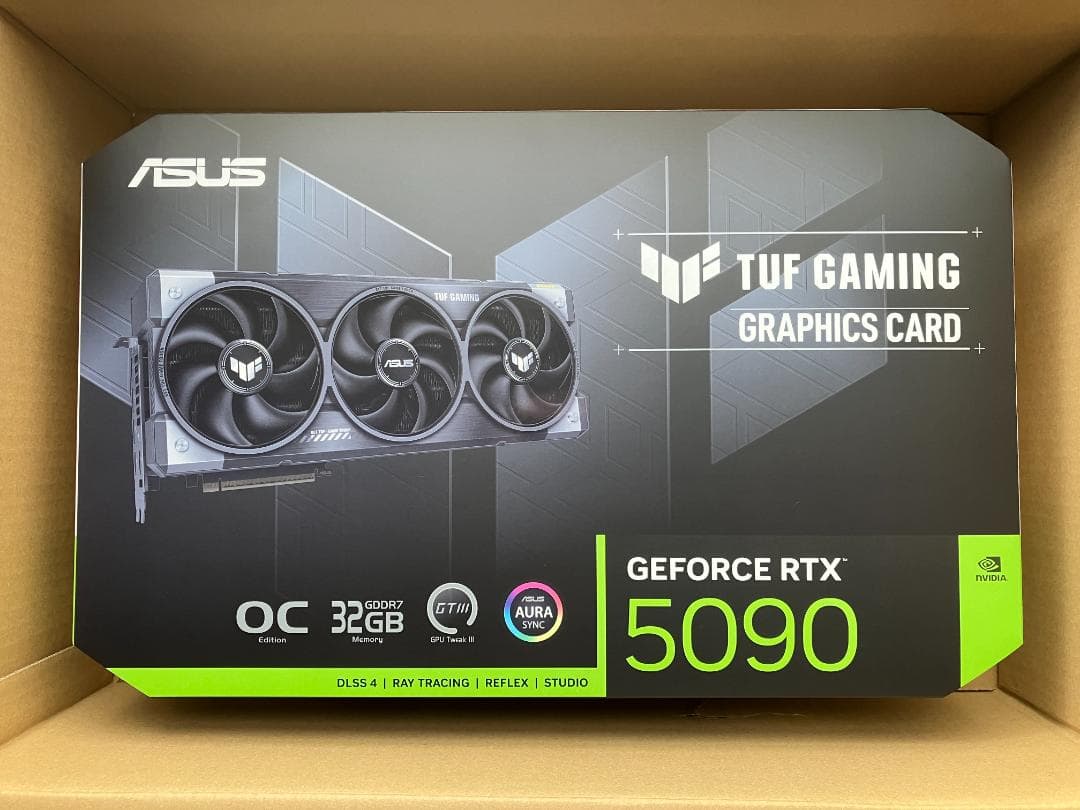 新品未開封品　ASUS TUF-RTX5090-O32G-GAMING