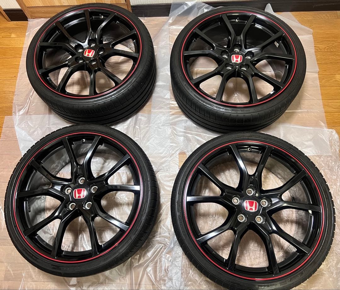 FK8 シビックタイプR 純正タイヤ 245/30R20 4本（ガリ傷なし）