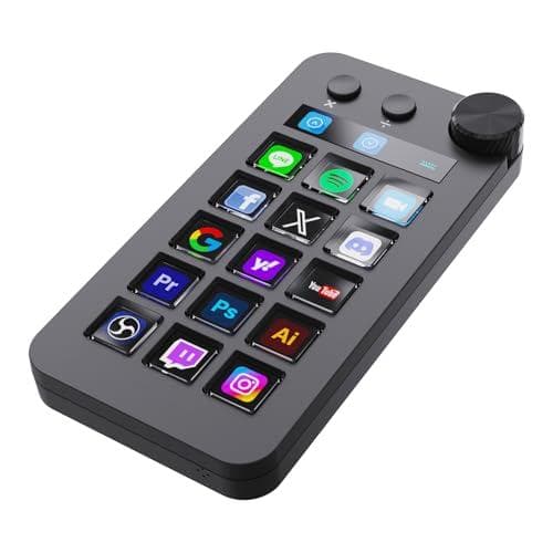 ストリームコントローラーデック ショートカットキーボード 左手デバイス ショッA