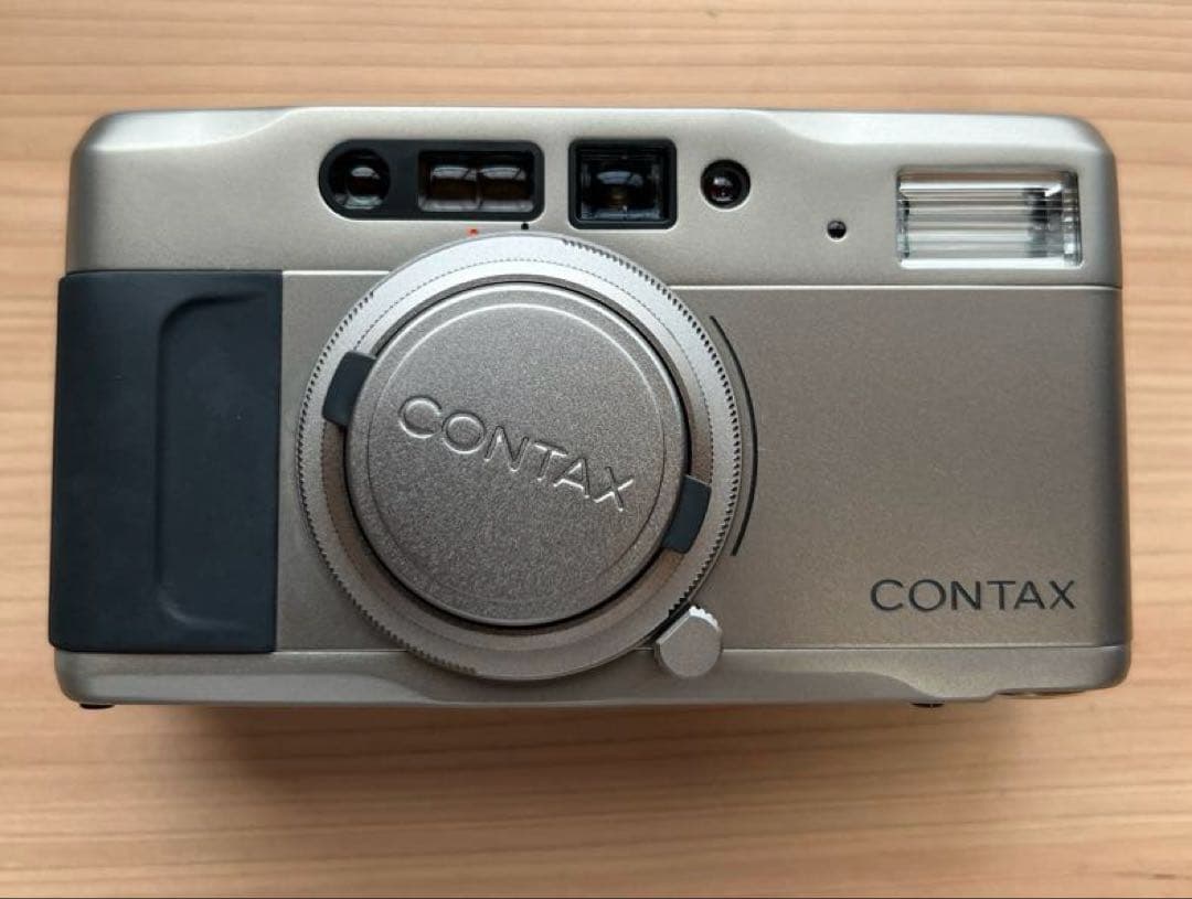 新品CONTAX Tvs シルバー コンパクトカメラ