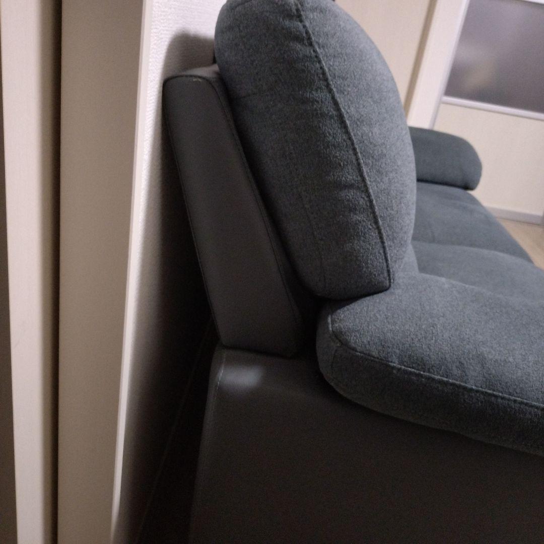 1/20頃まで‼️【兵庫県高砂市現地受け渡し】 3人掛けソファ アーム付き