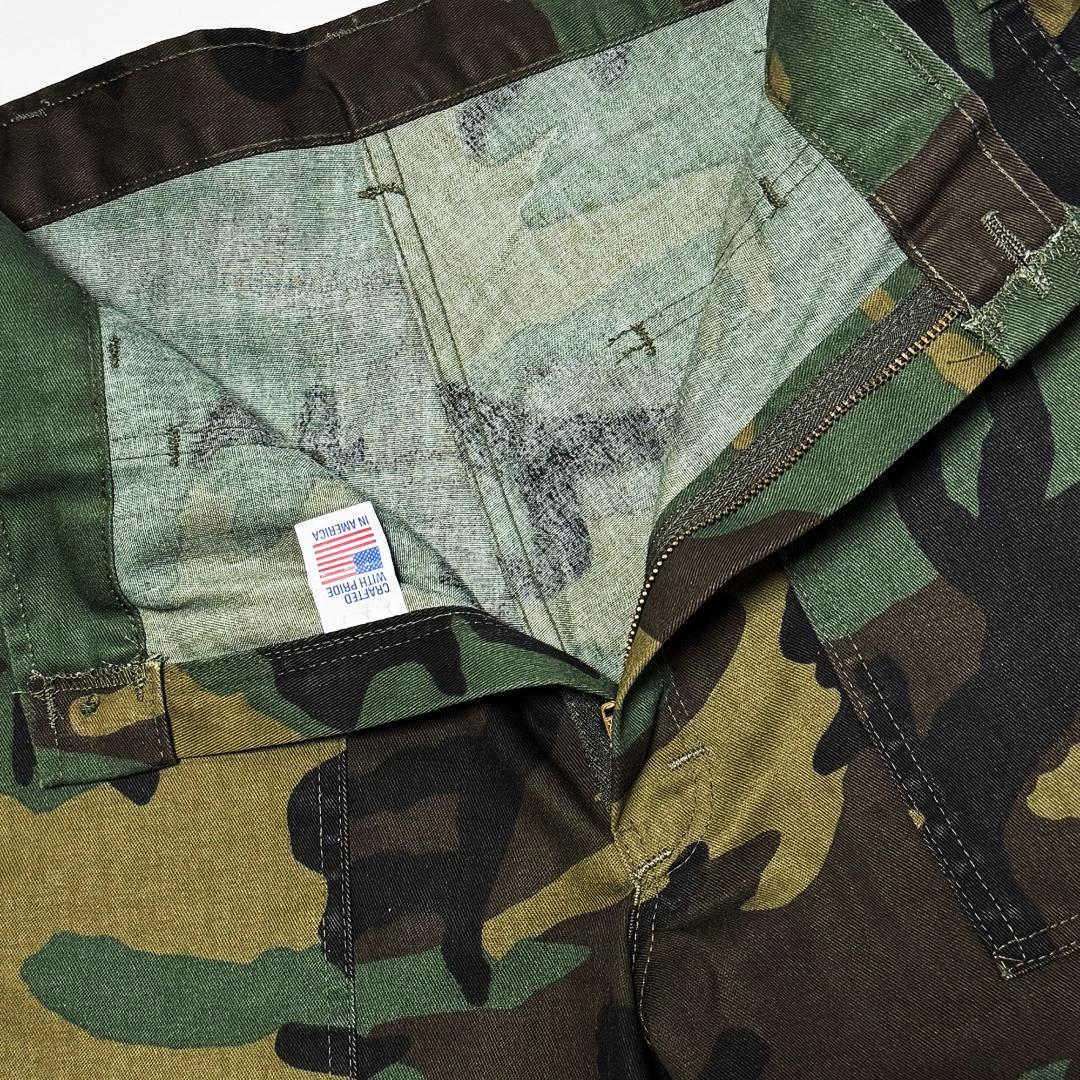 ■GUNG HO/ガンホー ウッドランドカモフラージュベイカーパンツW32美品■