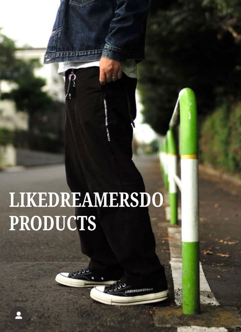 LIKEDREAMERSDO PRODUCTS WORKPANTS ブラック M