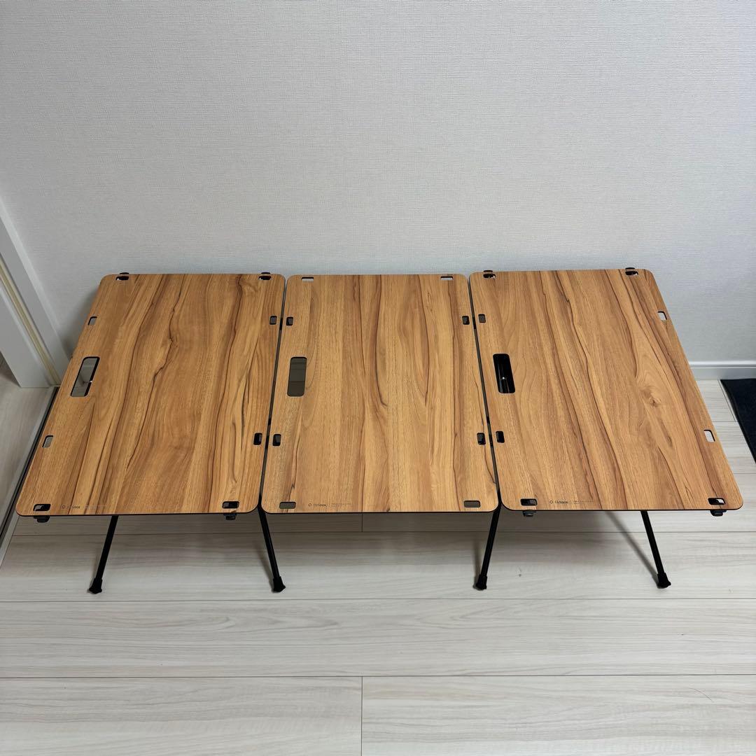 Helinox テーブル 3連結フルセット ソリッドトップ ヘリノックス