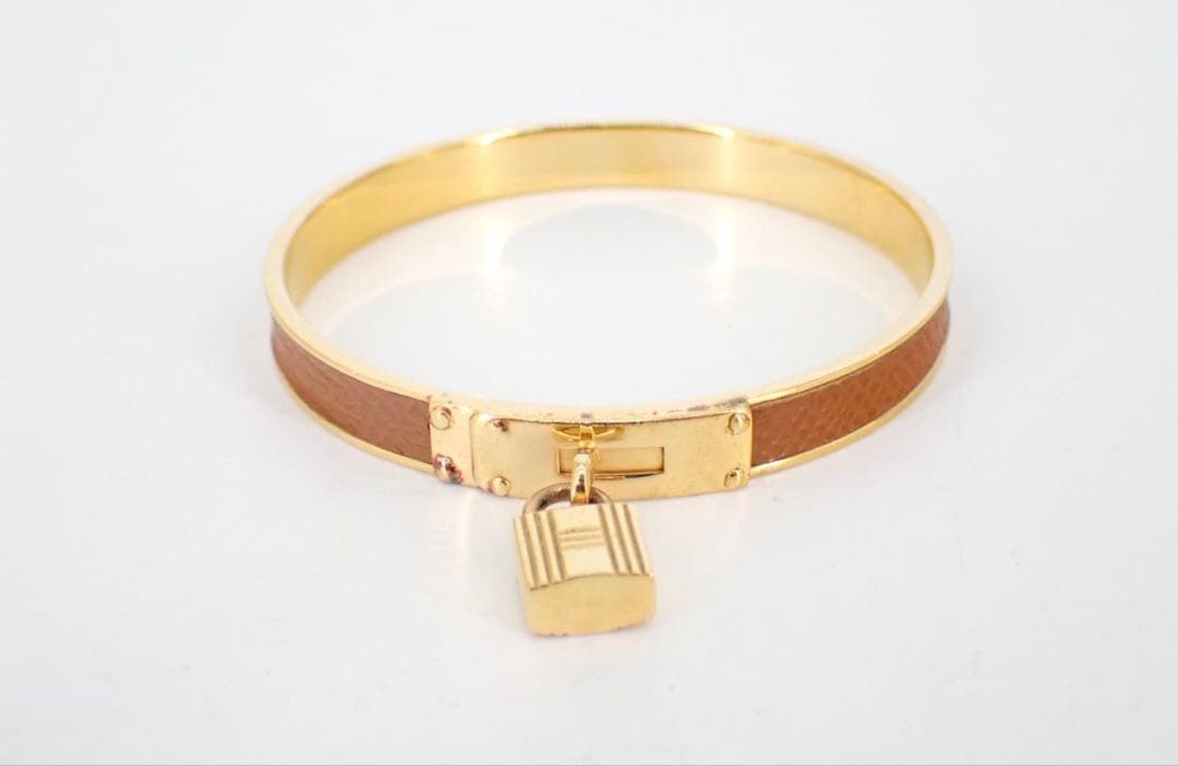 HERMES ケリー バングル ブラウン