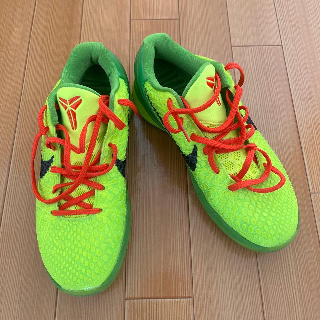 Kobe シューズ 蛍光グリーン/オレンジ
