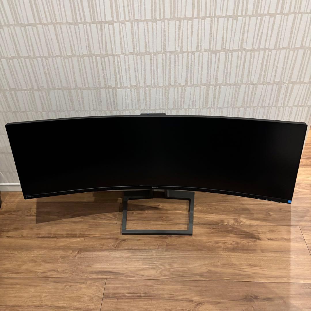PHILIPS モニター　49インチ　湾曲モニター　超美品　ゲーミングモニター