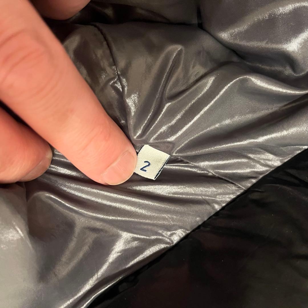 MONCLER MAYA モンクレール マヤ 黒 ダウンジャケット サイズ2