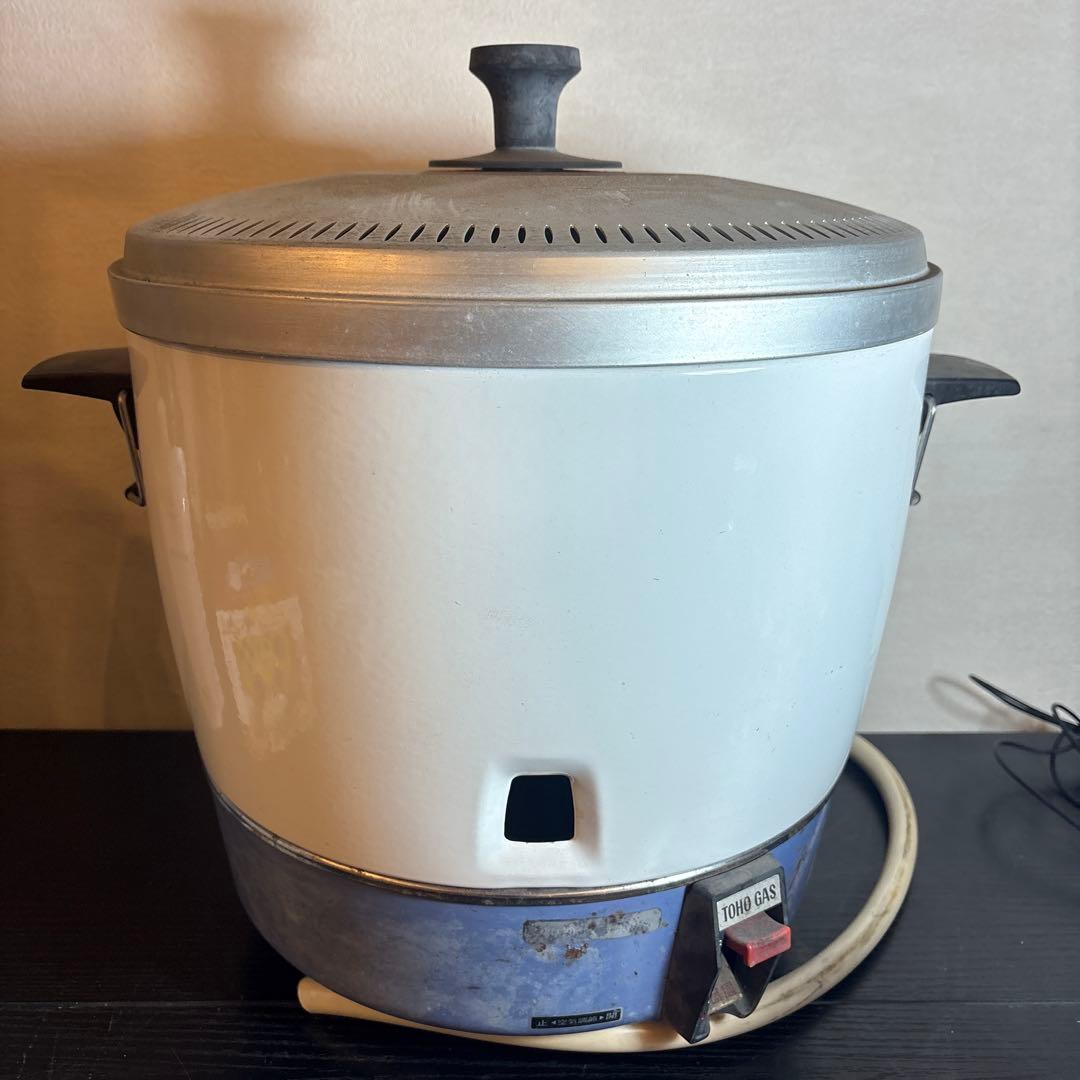 東邦ガス ガス炊飯器 PA-20P 4合炊き 都市ガス用 レトロ 業務用