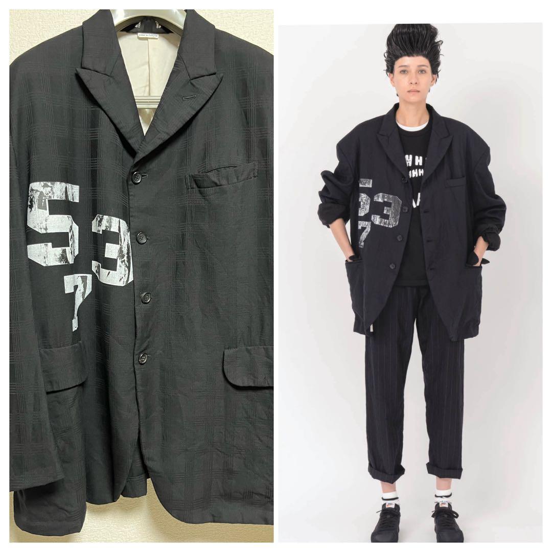 BLACKcomme des garçonsビッグシルエットジャケットL早い者勝