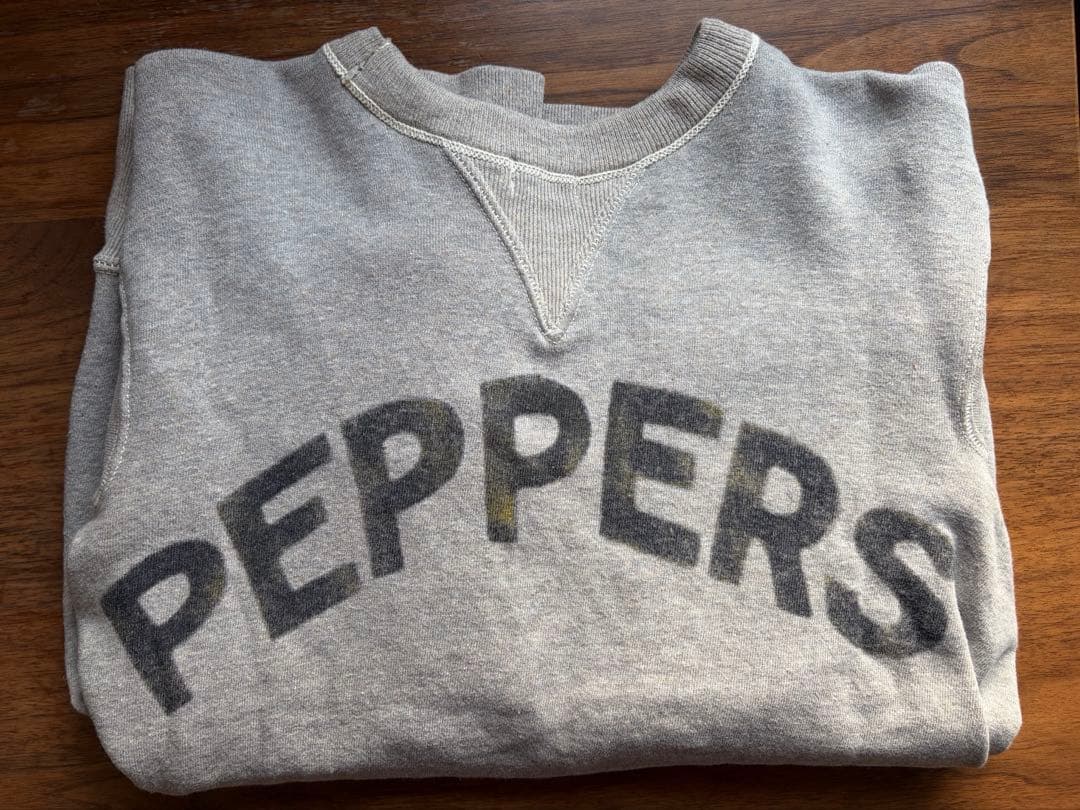 未使用品　WAREHOUSE スウェット403 “PEPPERS” サイズ38