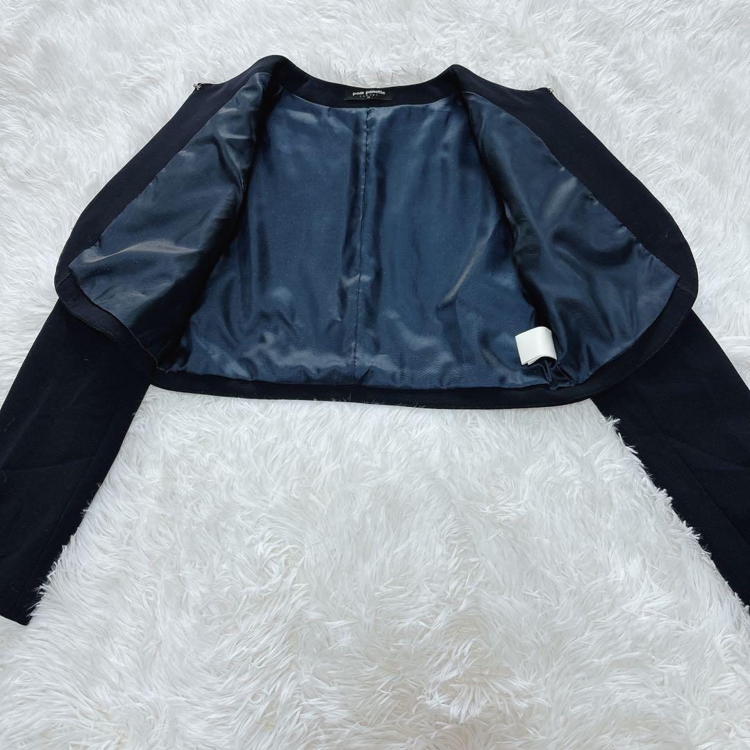 ポンポネットジュニア　ジャケット　ワンピース　セットLL 卒業式　入学式