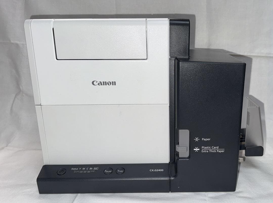 累計印刷枚数3,116枚 Canon CX-G2400 カラーカードプリンター
