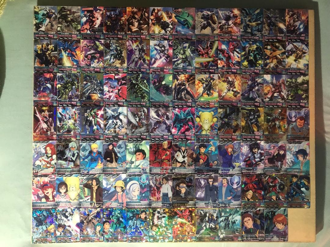 ガンダムトライエイジ　B5-001～083　83種83枚　フルコンプ　絶版